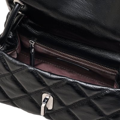 THE QUILTED MINI DUAL SHOULDER BAG